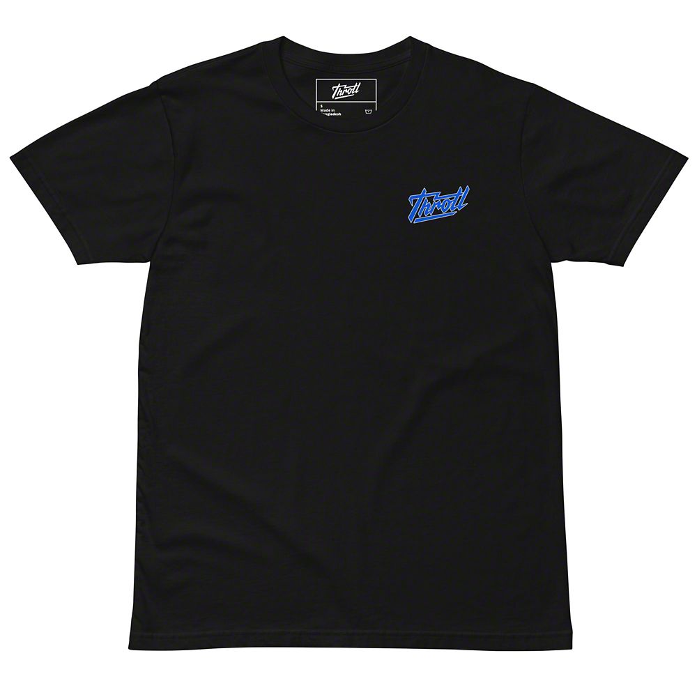 Throtl STI Rally Roots Short Sleeve T-Shirt; Black