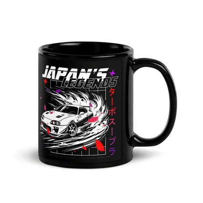 Throtl Japan's Legends MK4 Supra Coffee Mug