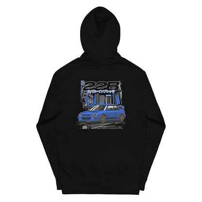 Throtl 22B STI Hoodie; Black