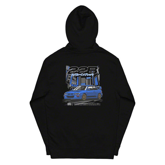Throtl 22B STI Hoodie; Black
