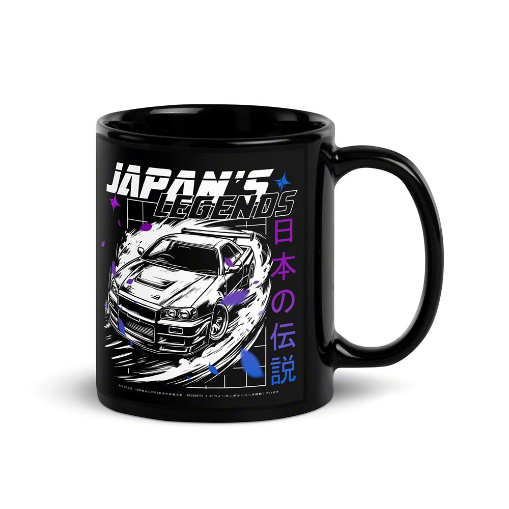 Throtl Japan's Legends R34 Skyline GT-R Coffee Mug