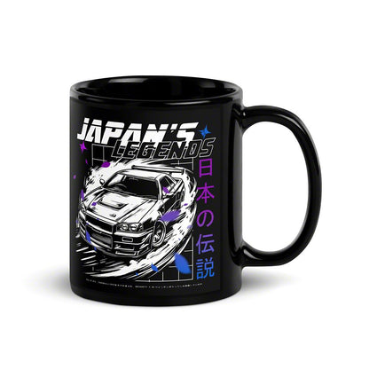 Throtl Japan's Legends R34 Skyline GT-R Coffee Mug
