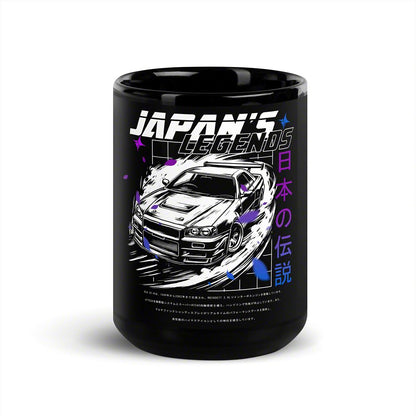 Throtl Japan's Legends R34 Skyline GT-R Coffee Mug