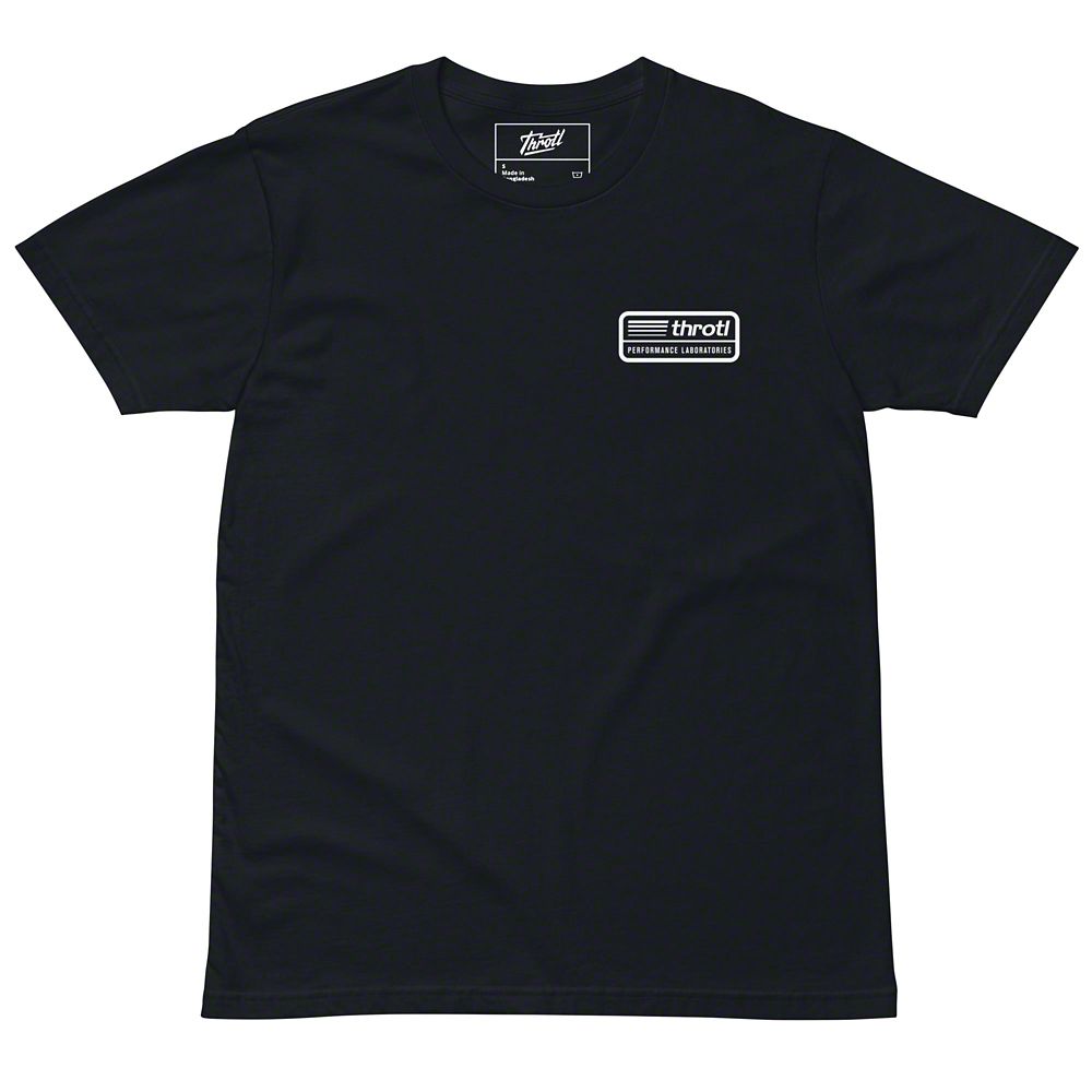 Throtl EJ25 Engine Short Sleeve T-Shirt; Navy