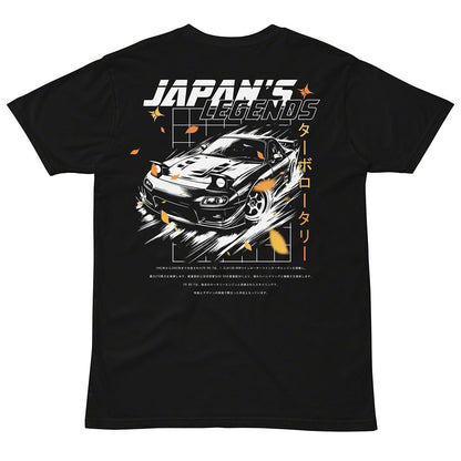 Throtl Japan's Legends FD RX-7 Short Sleeve T-Shirt