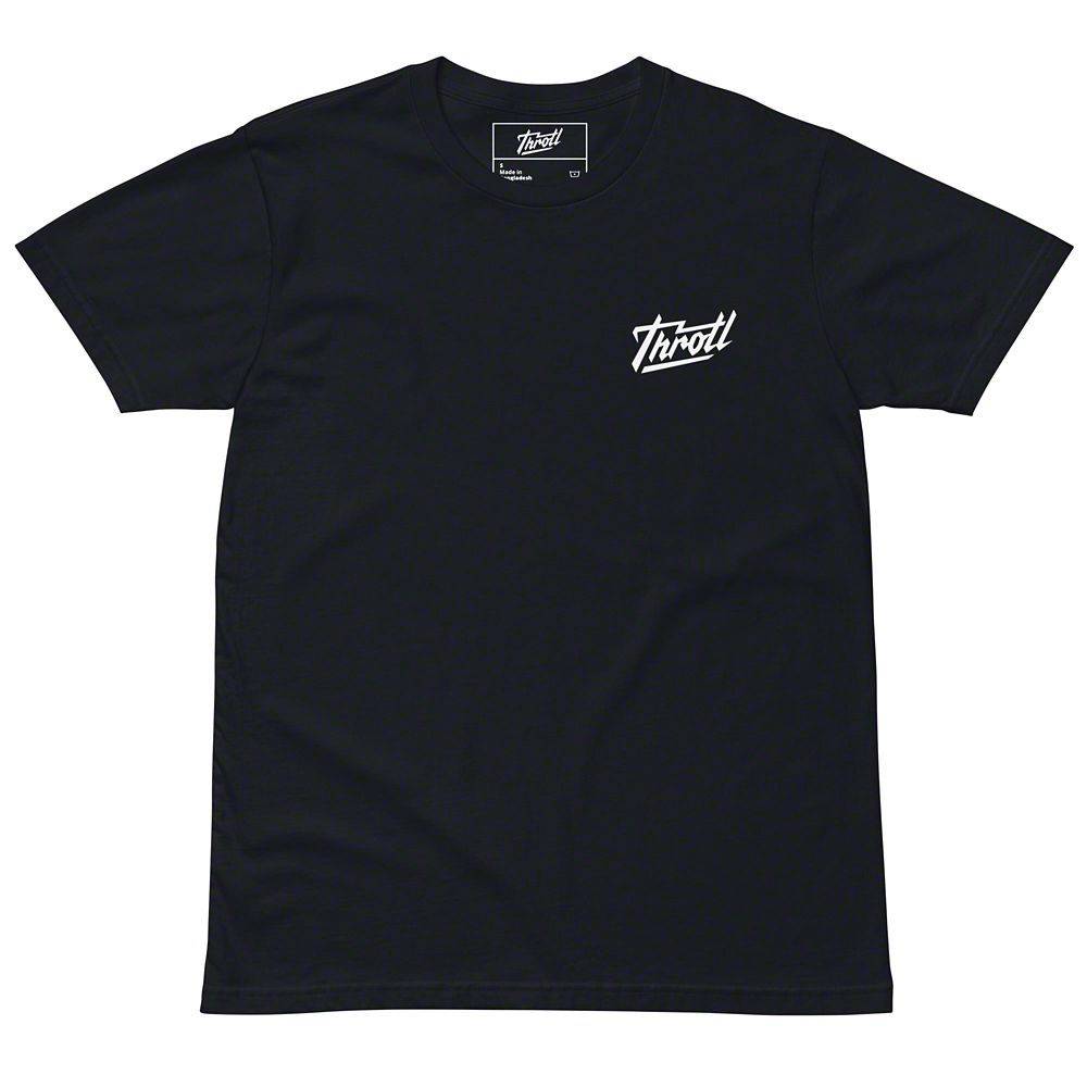 Throtl REVOLUTION 8 Short Sleeve T-Shirt; Navy
