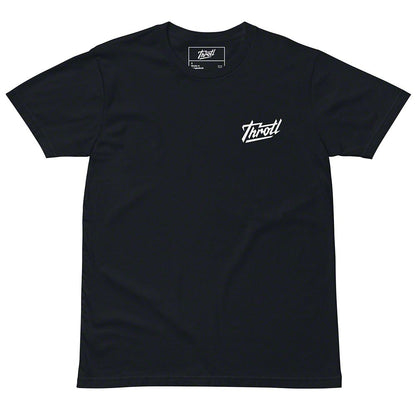 Throtl REVOLUTION 8 Short Sleeve T-Shirt; Navy