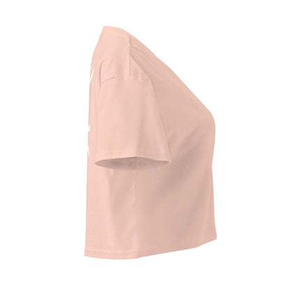 Throtl Women's BOOST Crop Top; Hazy Pink