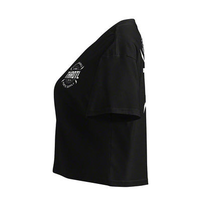 Throtl Women's BOOST Crop Top; Black