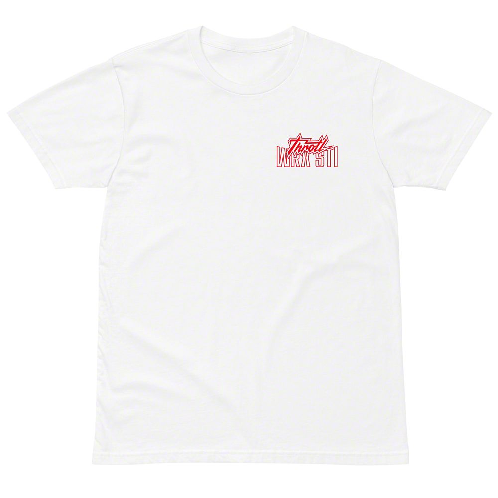 Throtl WRX STI Short Sleeve T-Shirt; White