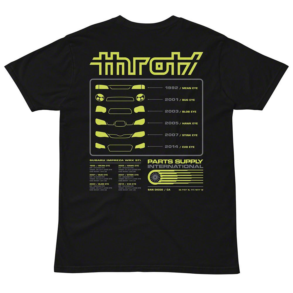 Throtl STI Generations Short Sleeve T-Shirt
