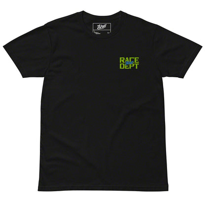 Throtl STI Race Department Short Sleeve T-Shirt; Black