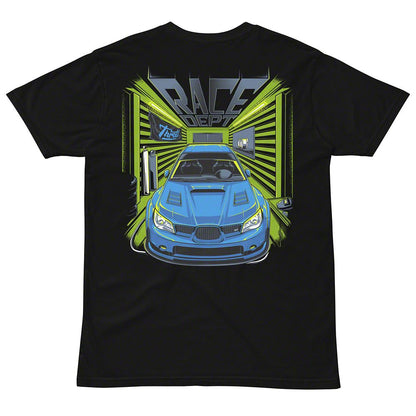 Throtl STI Race Department Short Sleeve T-Shirt; Black