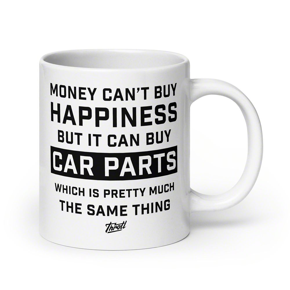 Throtl Car Parts White Coffee Mug
