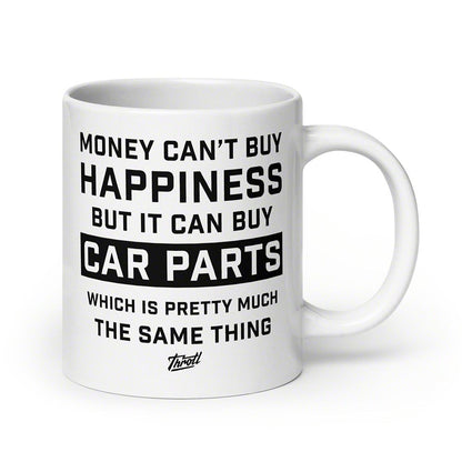 Throtl Car Parts White Coffee Mug