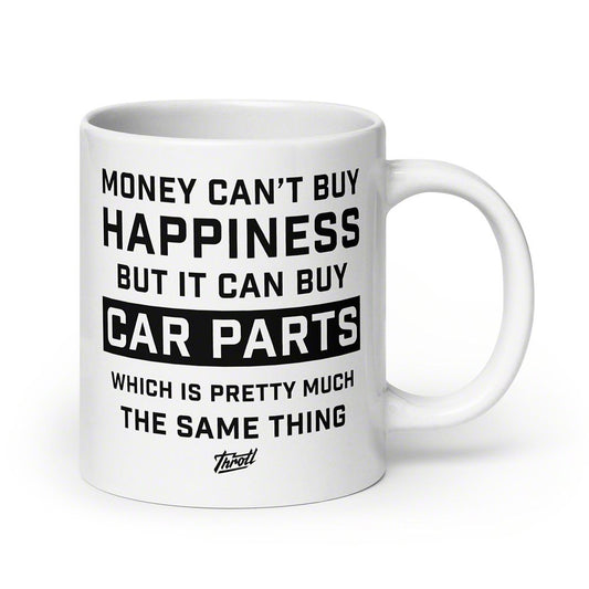 Throtl Car Parts White Coffee Mug