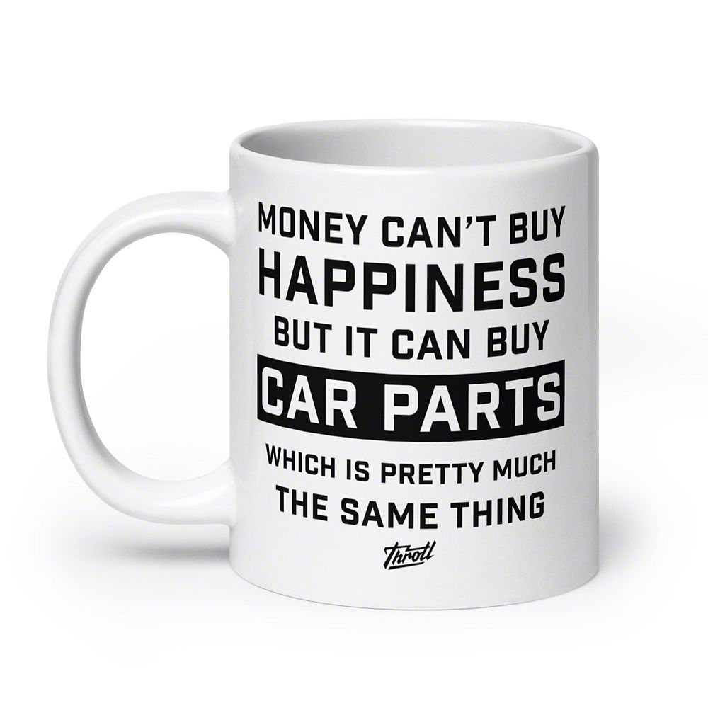 Throtl Car Parts White Coffee Mug
