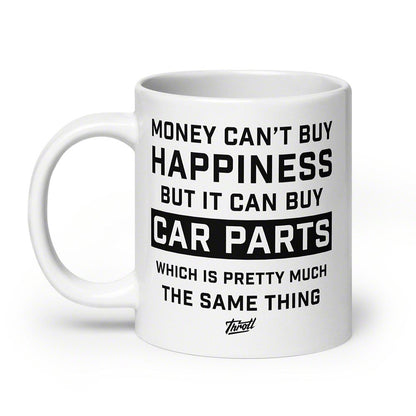Throtl Car Parts White Coffee Mug