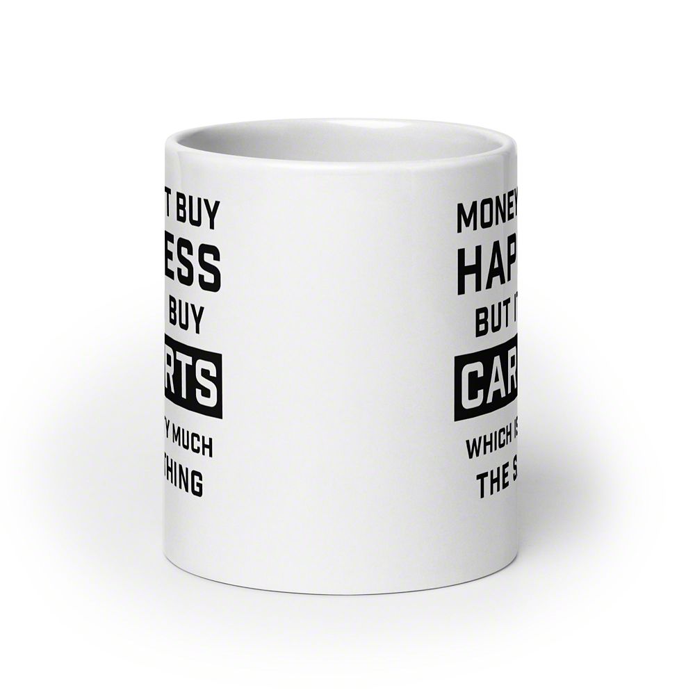 Throtl Car Parts White Coffee Mug