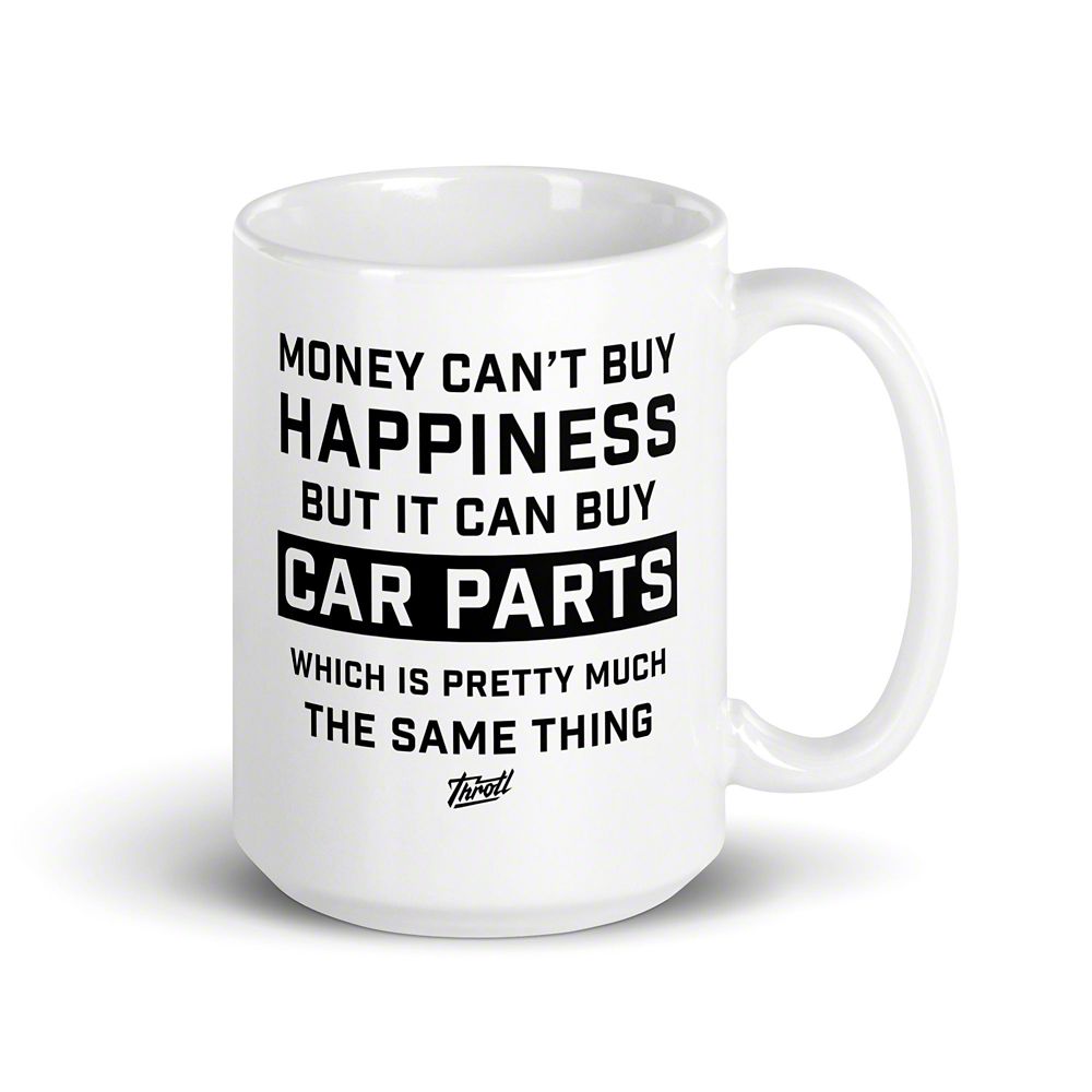 Throtl Car Parts White Coffee Mug