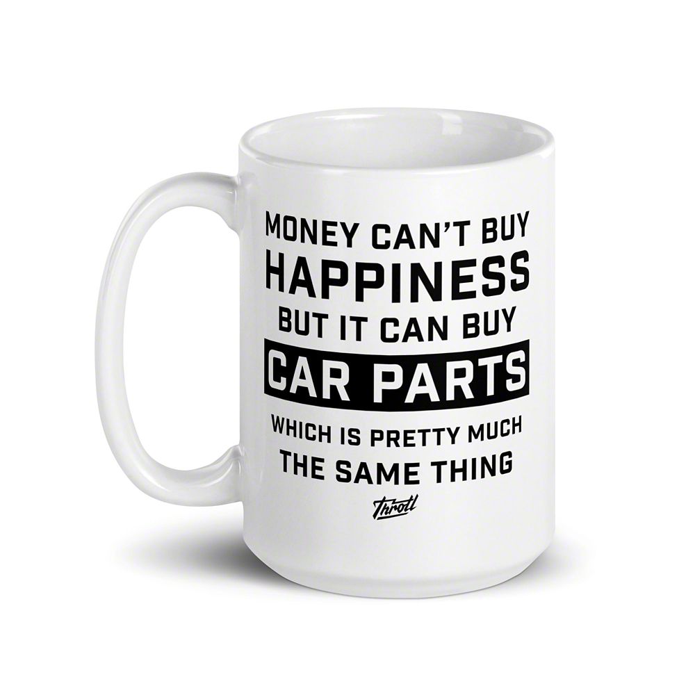 Throtl Car Parts White Coffee Mug