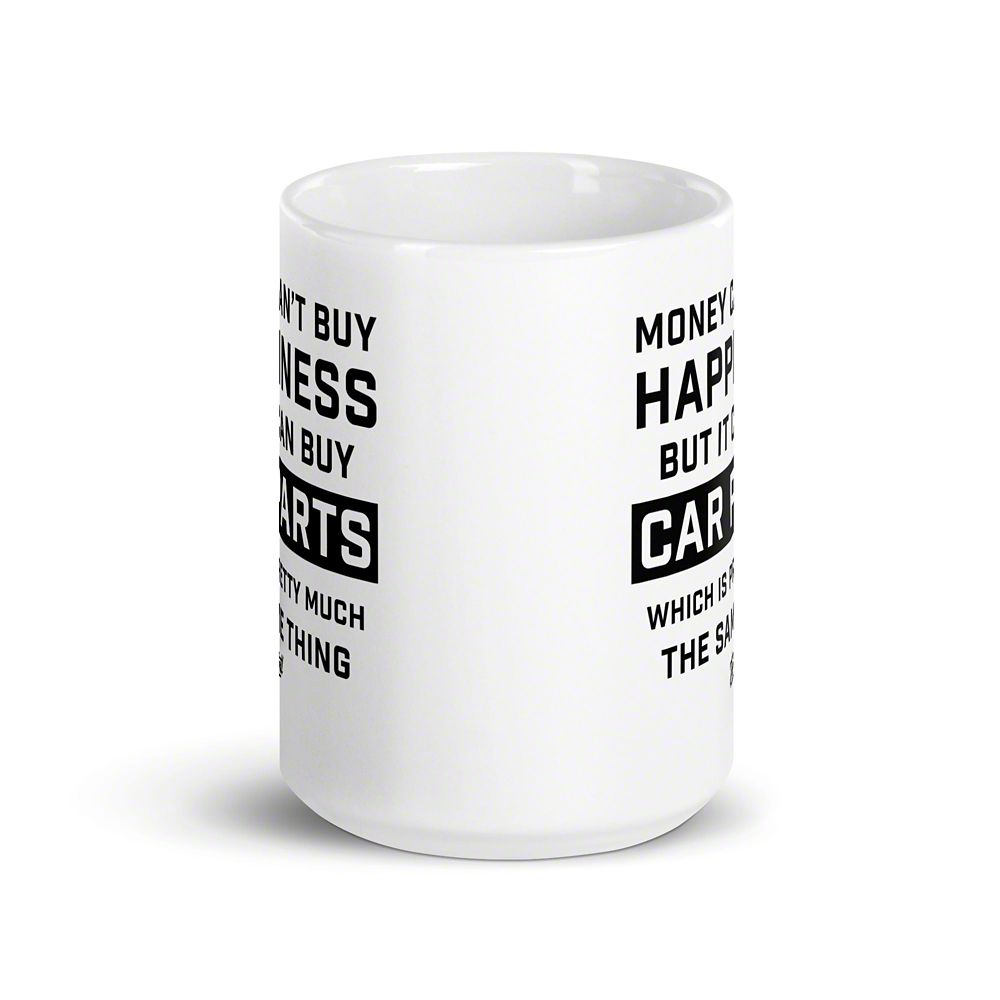 Throtl Car Parts White Coffee Mug