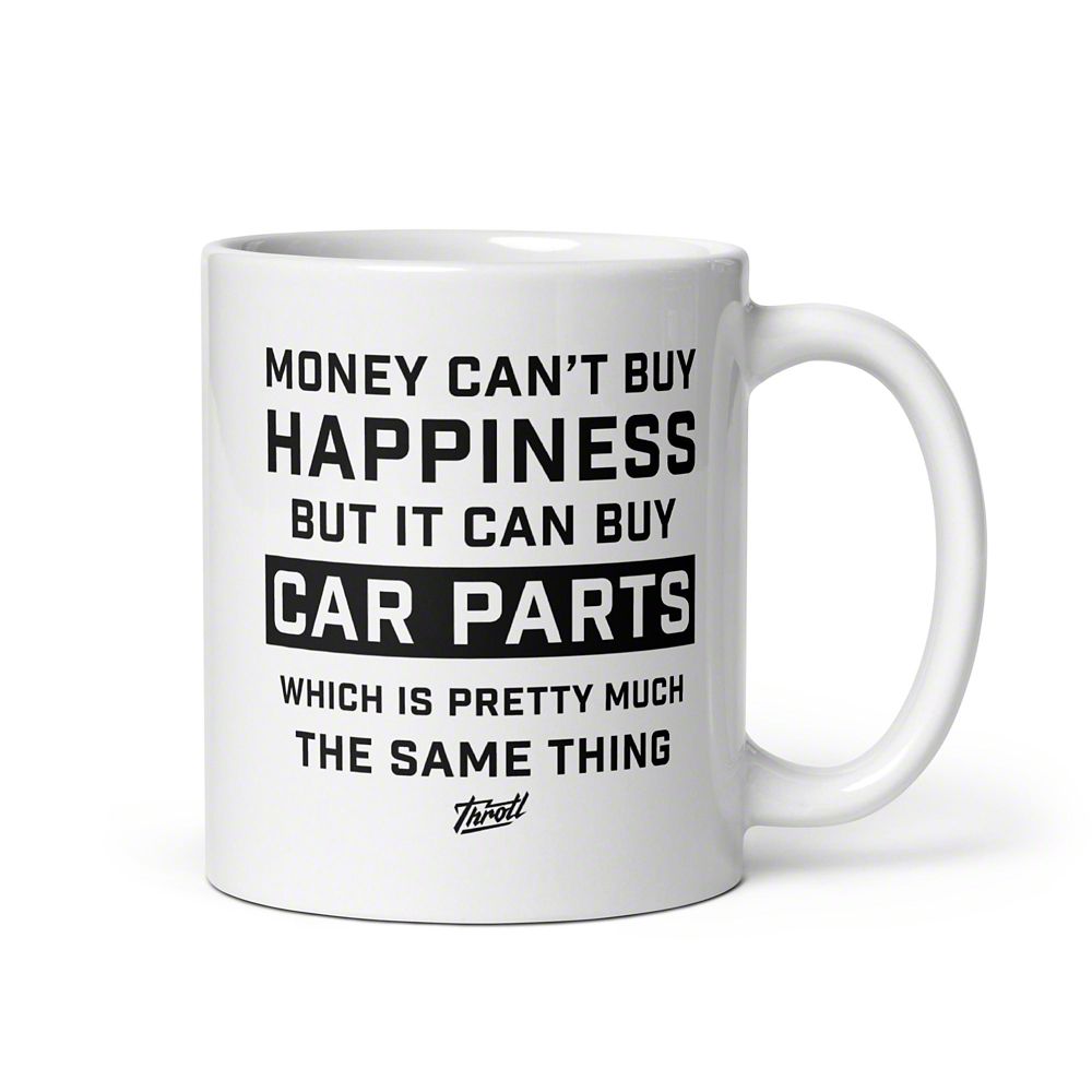 Throtl Car Parts White Coffee Mug
