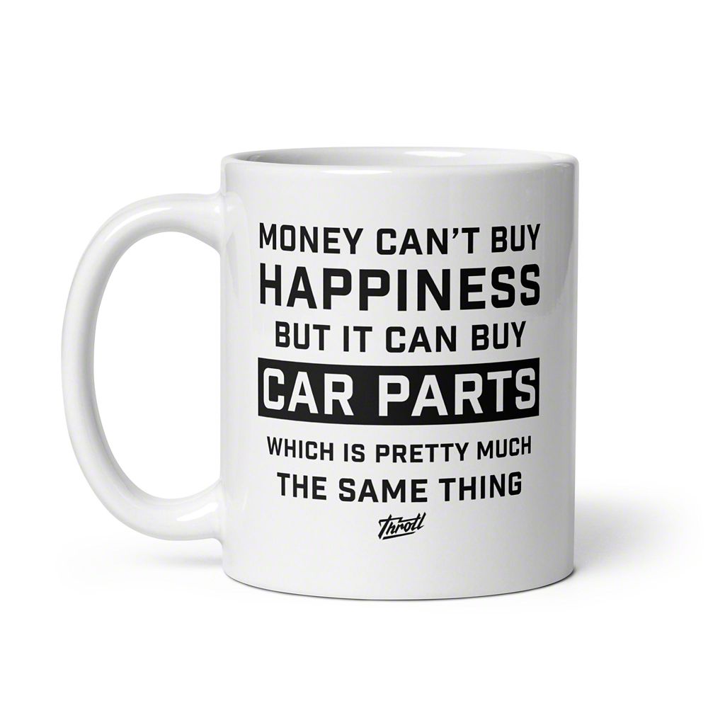 Throtl Car Parts White Coffee Mug