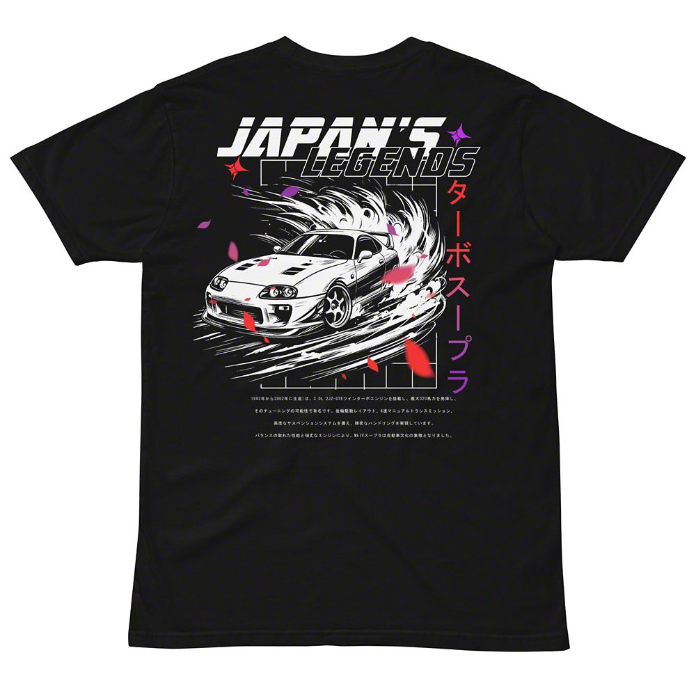 Throtl Japan's Legends MK4 Supra Short Sleeve T-Shirt