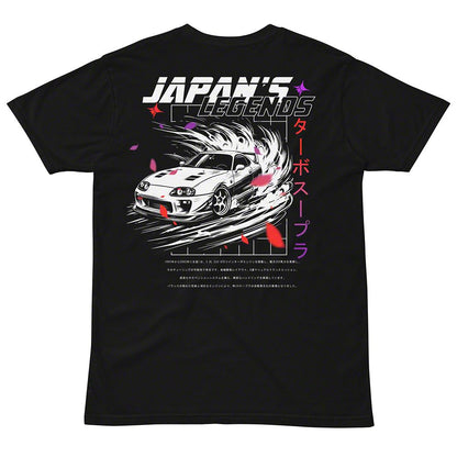 Throtl Japan's Legends MK4 Supra Short Sleeve T-Shirt