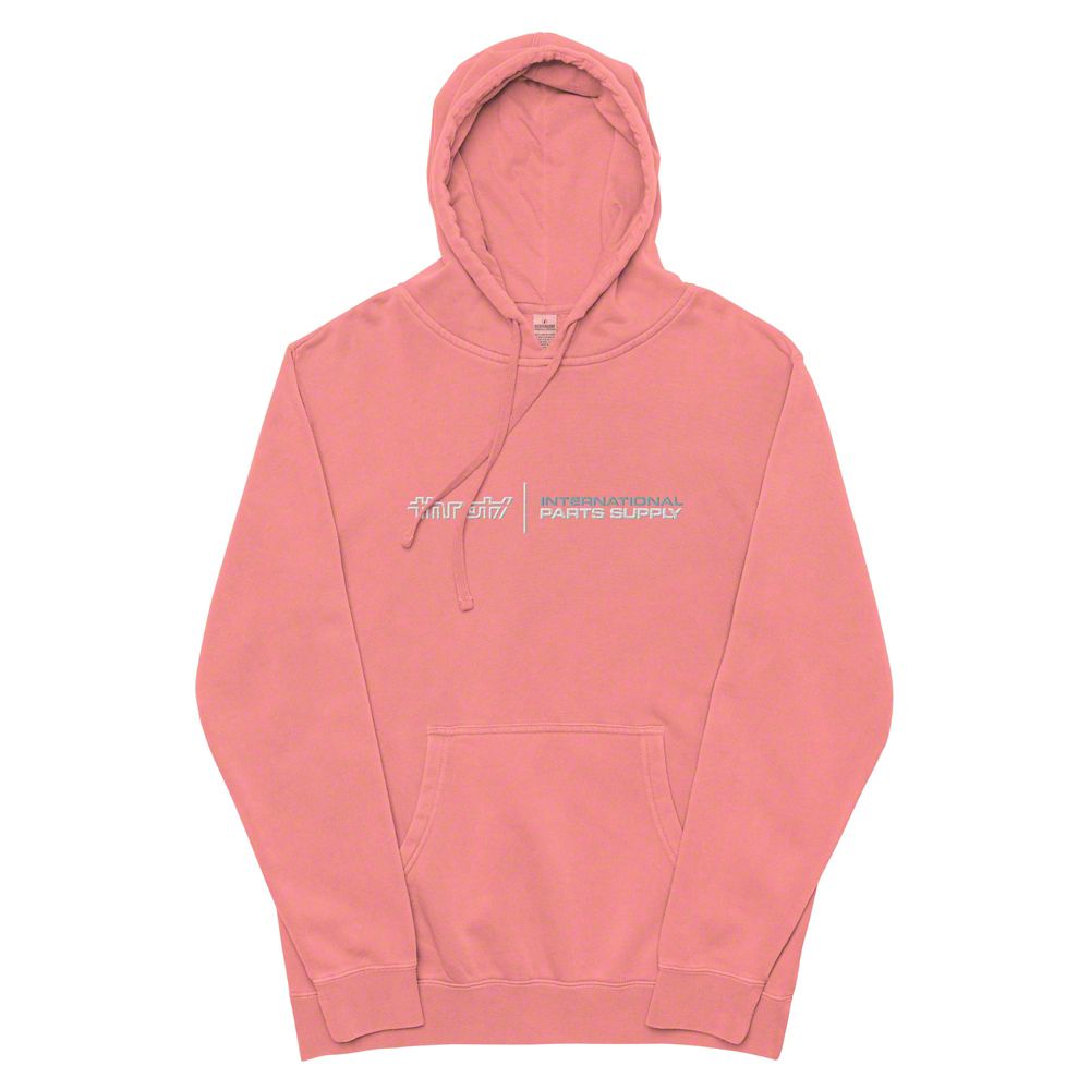 Throtl STI International Parts Supply Hoodie; Pigment Pink