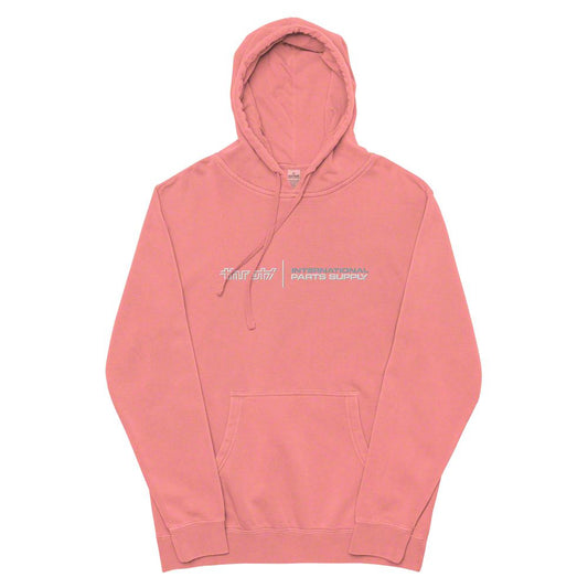 Throtl STI International Parts Supply Hoodie; Pigment Pink