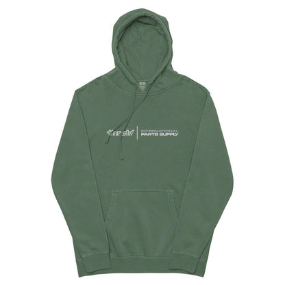 Throtl STI International Parts Supply Hoodie; Pigment Alpine Green