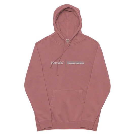 Throtl STI International Parts Supply Hoodie; Pigment Maroon