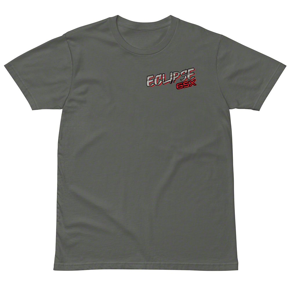 Throtl Eclipse Short Sleeve T-Shirt; Charcoal