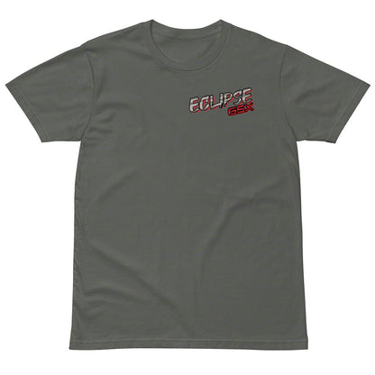 Throtl Eclipse Short Sleeve T-Shirt; Charcoal