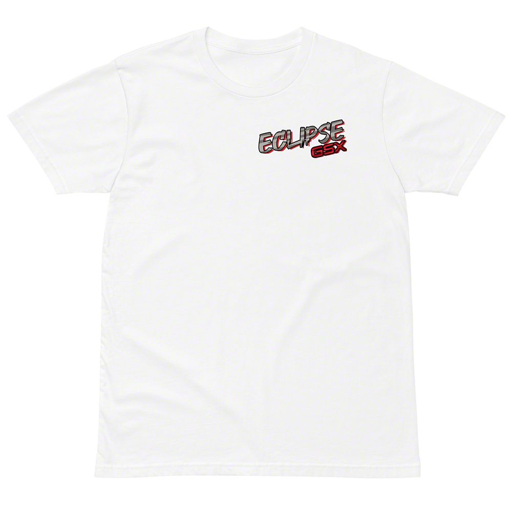 Throtl Eclipse Short Sleeve T-Shirt; White