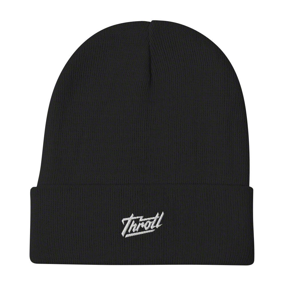 Throtl Razor Embroidered Beanie
