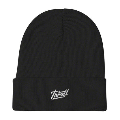 Throtl Razor Embroidered Beanie