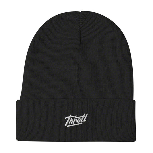 Throtl Razor Embroidered Beanie