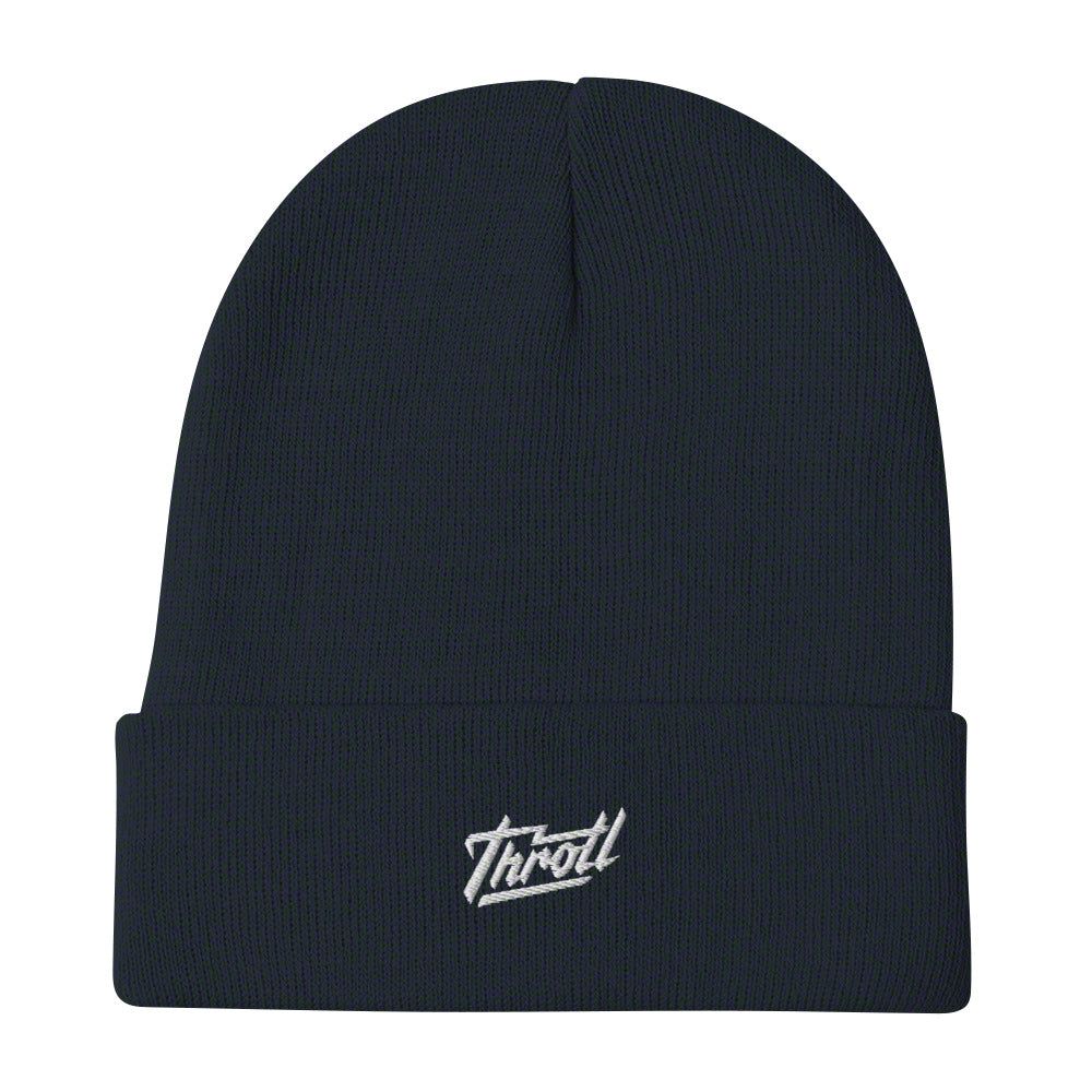 Throtl Razor Embroidered Beanie