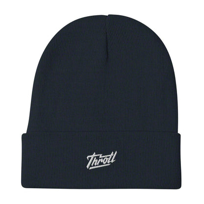 Throtl Razor Embroidered Beanie