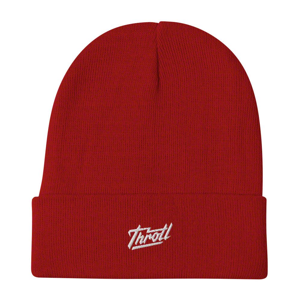 Throtl Razor Embroidered Beanie