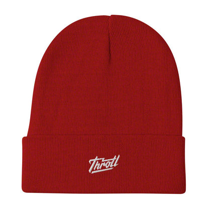 Throtl Razor Embroidered Beanie