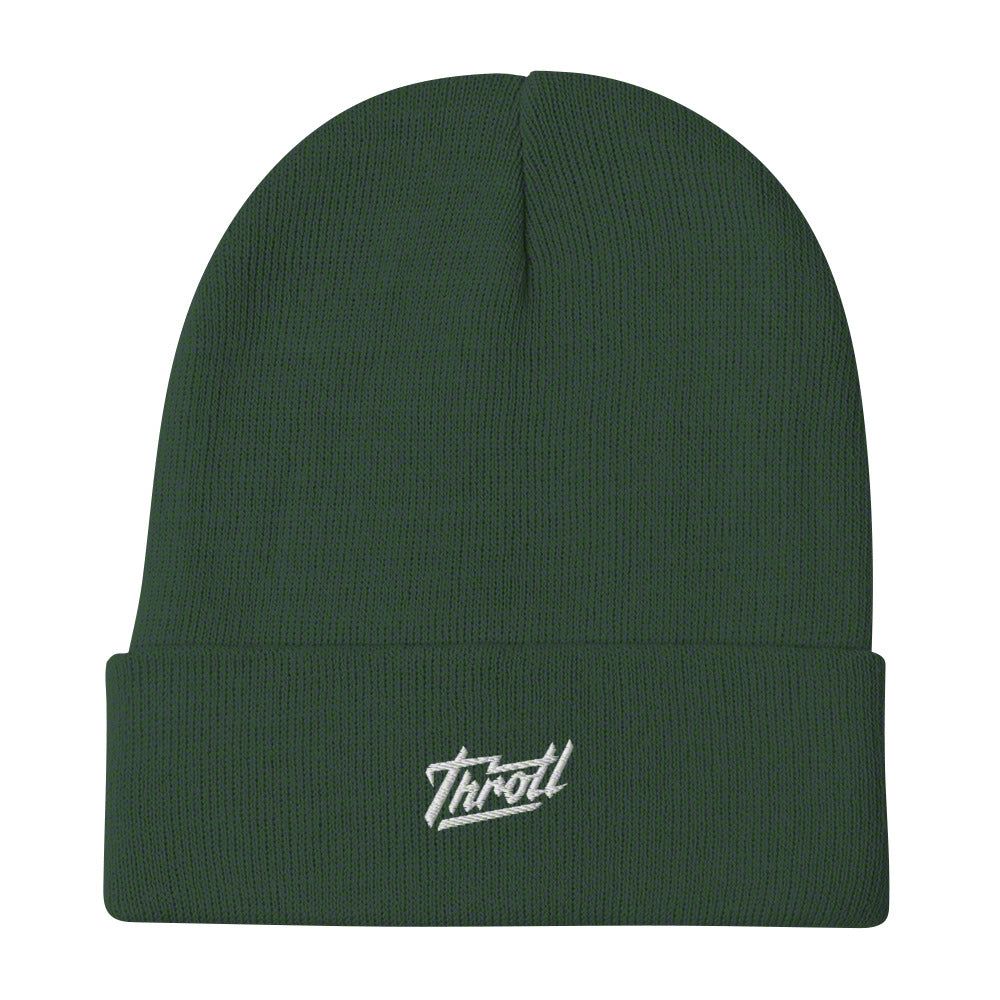 Throtl Razor Embroidered Beanie