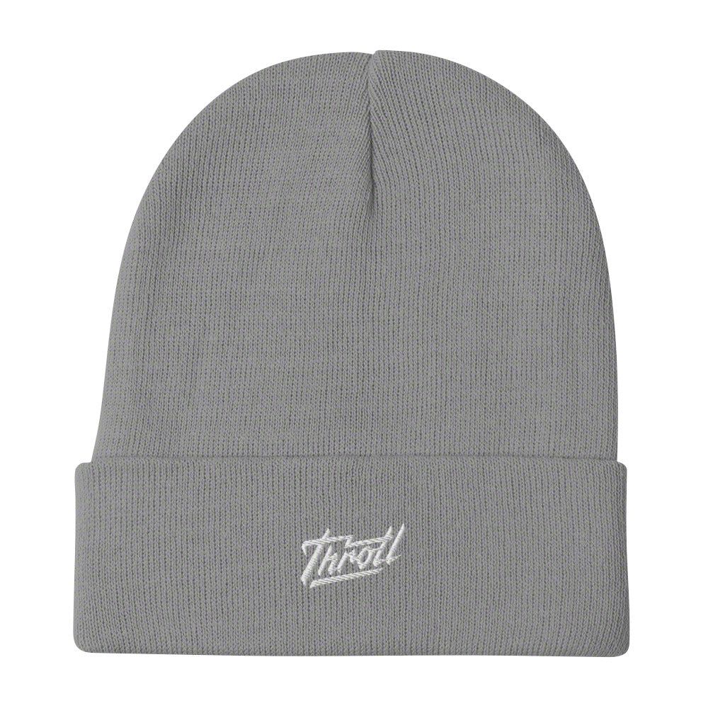 Throtl Razor Embroidered Beanie