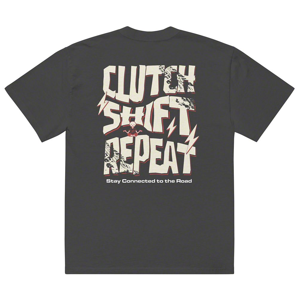 Throtl Clutch Shift Repeat Premium Oversized T-Shirt