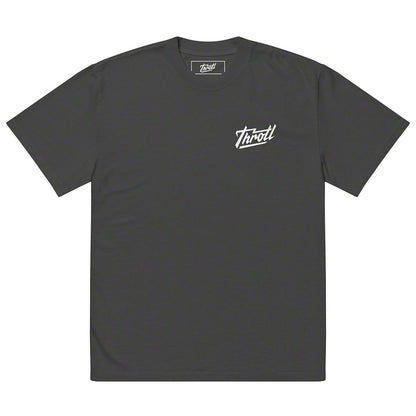 Throtl The Third Pedal Premium Oversized T-Shirt
