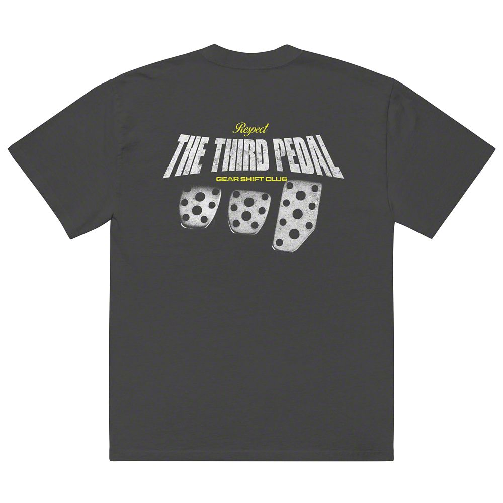 Throtl The Third Pedal Premium Oversized T-Shirt