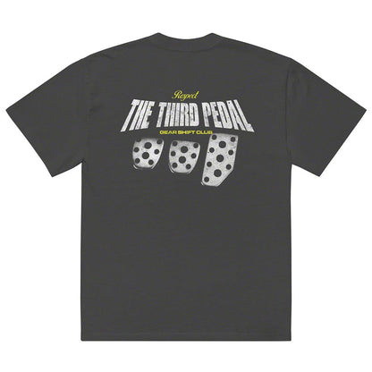 Throtl The Third Pedal Premium Oversized T-Shirt